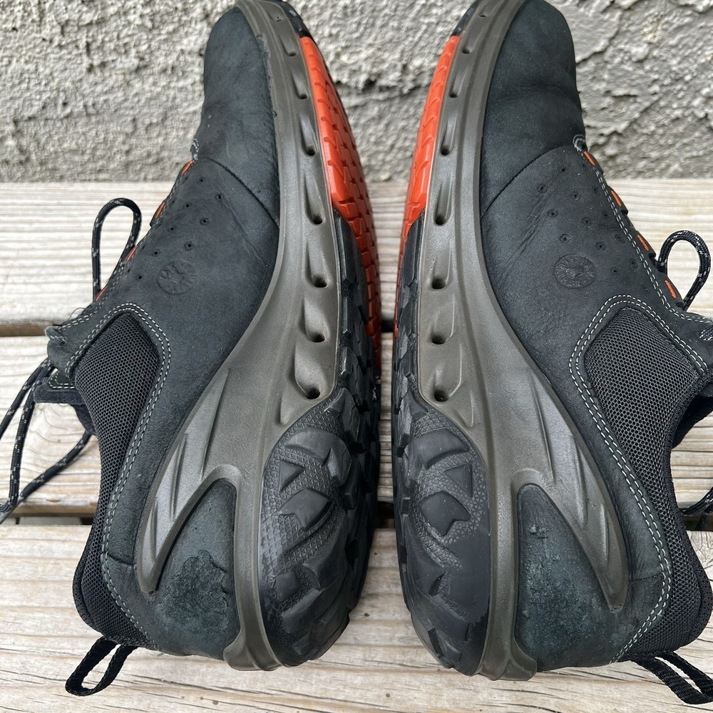 ECCO‎ Shoes Men Size 10 Core Hydromax Water Resistant Golf Black Leather - Picture 6 of 9